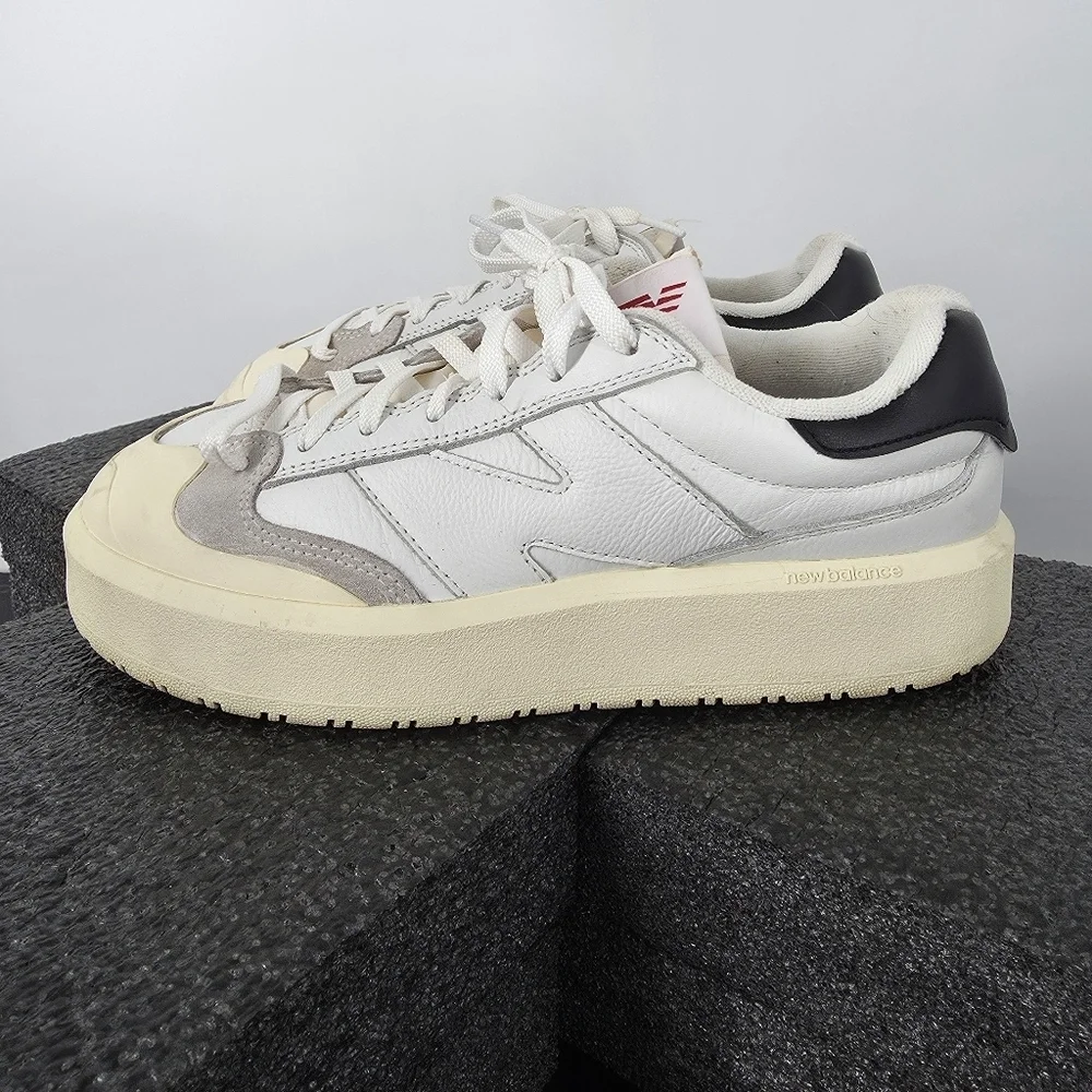 New Balance CT302 White Black Platform Shoes CT302OD Men's 8 Women's 9.5 Rare